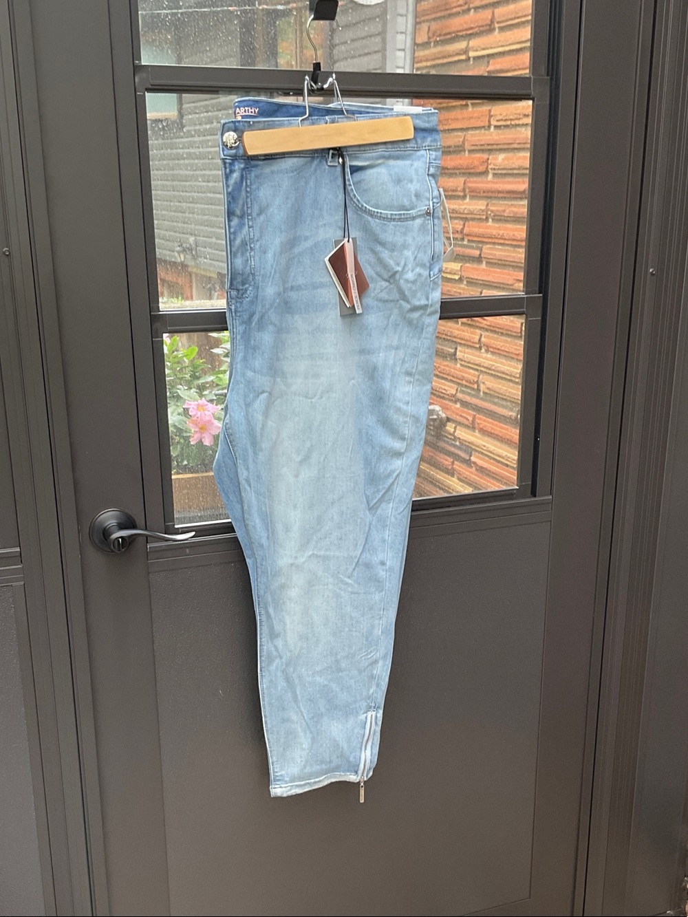 Melissa McCarthy Seven7 Women’s Light Blue Skinny Jeans NWT
